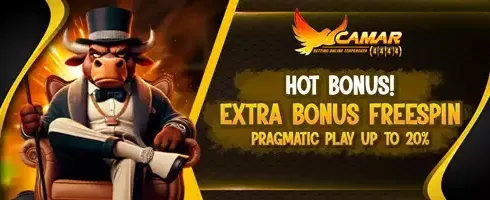 100% Bonus Deposit Pertama promotion banner